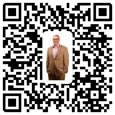QR Code with portrait photo in center